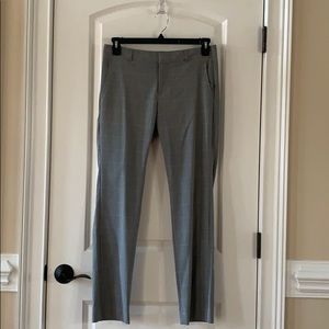 Banana Republic checkered gray pants